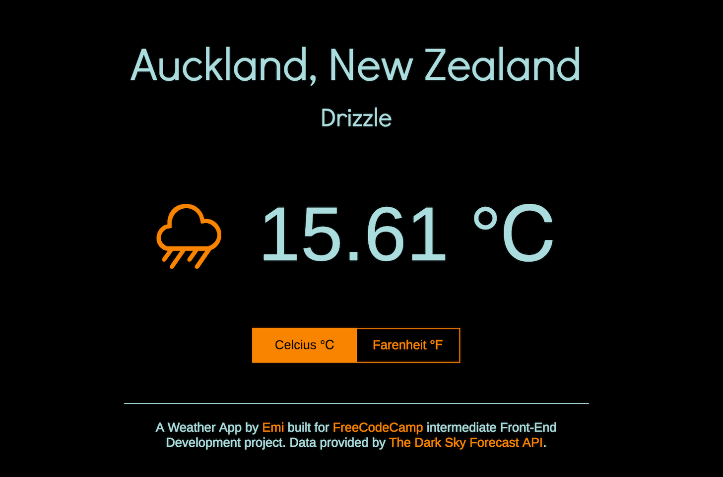AngularJS Weather App