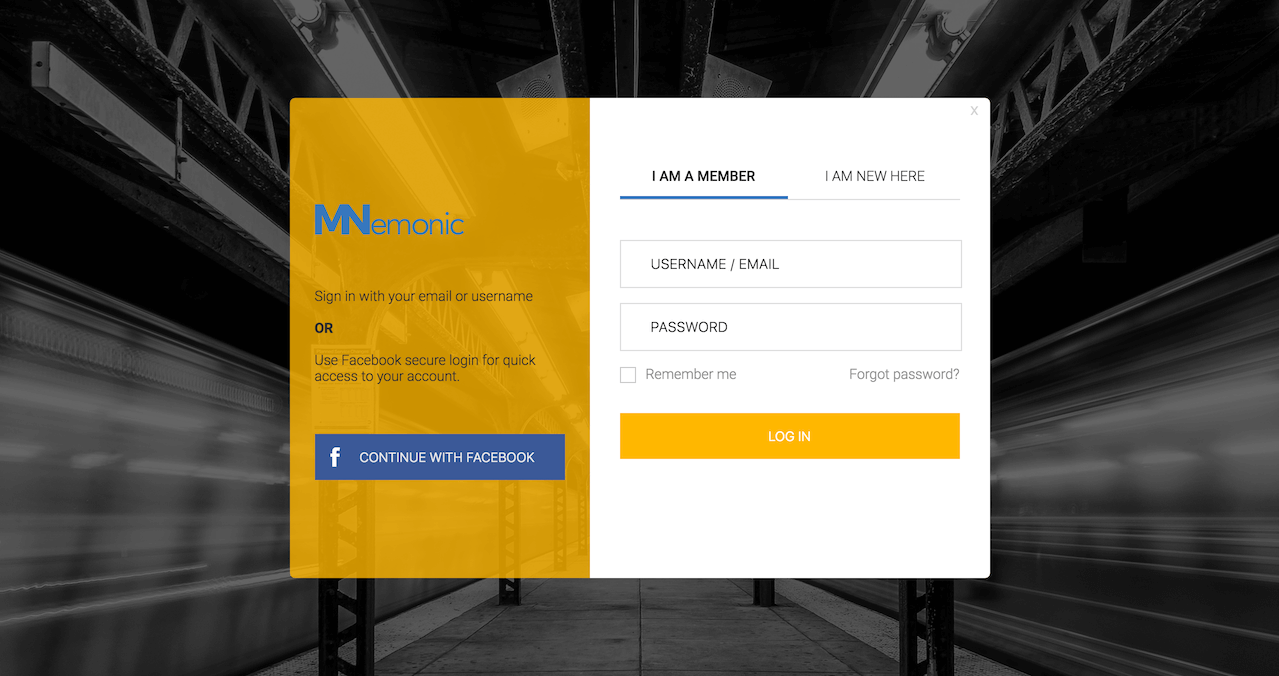 Modal form